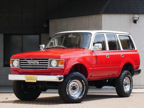 ランクル　８０　トヨタ　ランドクルーザー　四駆　４WD　丸目換装　ナローボディー　カスタム　 (3)